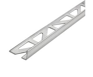 Cornière DURAL en acier inoxydable nature (H= 12,5 mm, L= 250 cm)