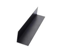 Cornière en aluminium en forme de L, Pack de 2 profils en forme L alliage d'aluminium 6063 noir, plusieurs tailles, longueur 495 mm(30x30x2mm 2pcs-495mm)