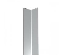 Cornière murale adhésive - aluminium anodisé - 1,5 m - 25x25 mm DINAC