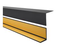 Cornière PVC dur, baguette d'angle de protection 200cm, autoadhésif