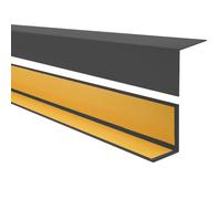 Cornière PVC dur, baguette d'angle de protection 200cm, autoadhésif