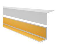 Cornière PVC dur, baguette d'angle de protection 200cm, autoadhésif