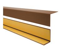 Cornière PVC dur, baguette d'angle de protection 200cm, autoadhésif