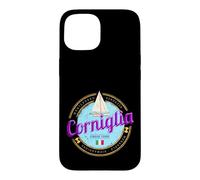 Corniglia Cinque Terre La Spezia Rétro Italie Vintage Coque pour iPhone 15