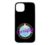 Corniglia Cinque Terre La Spezia Rétro Italie Vintage Coque pour iPhone 15 Plus