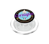Corniglia Cinque Terre La Spezia Rétro Italie Vintage PopSockets PopGrip pour MagSafe