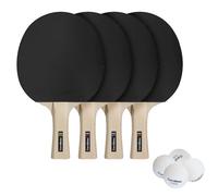 Cornilleau - Raquette de Tennis de Table, Sport Pack Quattro Noir Taille Unique