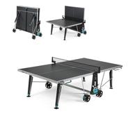 CORNILLEAU - Table de ping-Pong d'extérieur 400X Outdoor - Loisir de Jardin - Agrément FFTT - Panneau Gris ou Bleu 5mm