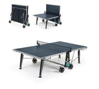 Table de ping-pong d'extérieur - CORNILLEAU - 400X Outdoor - Plateau 5 mm stratifié - Roues tout-terrain réglables - Garantie 10 ans