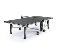 Cornilleau - Table de ping-Pong d'intérieur 500 Indoor - Qualité de Rebond Type Club - New 2023 (Bleu ou Gris) (Gris)