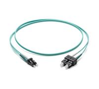 corning Corning Câble de raccordement LWL LC/SC OM3 50/125, 5 m, turquoise F055702T2Z20005M Quantité:1