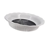 Corningware French White 9 Pie Plate by CorningWare