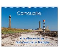 Cornouaille À la découverte du Sud-Ouest de la Bretagne (Calendrier mural 2026 DIN A3 horizontal), CALVENDO calendrier mensuel