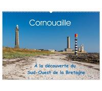 Cornouaille À la découverte du Sud-Ouest de la Bretagne (Calendrier mural 2027 DIN A2 vertical), CALVENDO calendrier mensuel: Un tour de Concarneau à l'île-de-Sein