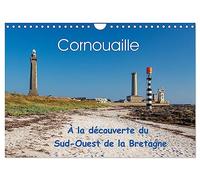 Cornouaille À la découverte du Sud-Ouest de la Bretagne (Calendrier mural 2027 DIN A4 vertical), CALVENDO calendrier mensuel: Un tour de Concarneau à l'île-de-Sein