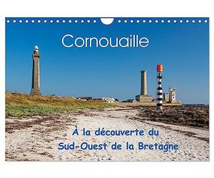 Cornouaille À la découverte du Sud-Ouest de la Bretagne (Calendrier mural 2027 DIN A4 vertical), CALVENDO calendrier mensuel: Un tour de Concarneau à l'île-de-Sein