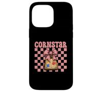 Cornstar Cornhole Player Pouf Poire avec nœud Coquette Rose Coque pour iPhone 14 Pro Max
