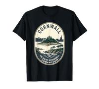 Cornwall Angleterre St Michaels Mount Randonnee T-Shirt