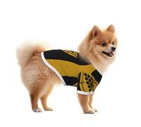 Cornwall County Gilet pour chien Motif drapeau du comté de Cornouailles - Vêtements d'été pour petits chiens, convient pour la marche et les activités de plein air