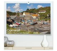 Cornwall - Devon Somerset Dorset (hochwertiger Premium Wandkalender 2026 DIN A2 quer), Kunstdruck in Hochglanz: Cornwall und die angrenzenden ... zweifellos zu den schönsten Regionen Europas