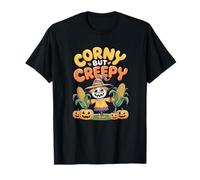 Corny But Creepy Funny Jeu de Mots épouvantail d'halloween T-Shirt