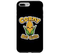 Corny But Cute Funny Girl Corn on The COB Corncob Pun Blague Coque pour iPhone 7 Plus/8 Plus