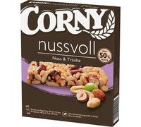 Corny Nussvoll Noix & Raisin Barre de céréales, 4x24g