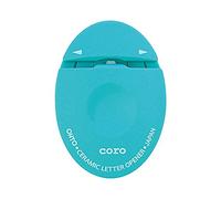 CORO - Ouvre-lettres Ohto en céramique, blanc CLO-700C-BL, bleu