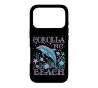 Corolla Beach NC Dolphin Lover Coloré Beach Souvenir Coque pour iPhone 17 Pro