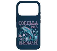 Corolla Beach NC Dolphin Lover Coloré Beach Souvenir Coque pour iPhone 17 Pro
