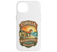 Corolla Wild Banker Horses North Carolina Outer Banks Coque pour iPhone 14 Plus