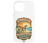 Corolla Wild Banker Horses North Carolina Outer Banks Coque pour iPhone 15