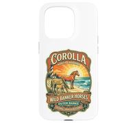 Corolla Wild Banker Horses North Carolina Outer Banks Coque pour iPhone 15 Pro