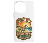 Corolla Wild Banker Horses North Carolina Outer Banks Coque pour iPhone 15 Pro Max