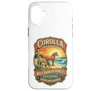 Corolla Wild Banker Horses North Carolina Outer Banks Coque pour iPhone 16 Plus