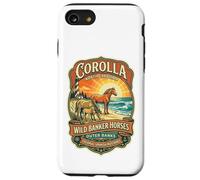 Corolla Wild Banker Horses North Carolina Outer Banks Coque pour iPhone SE (2020) / 7/8