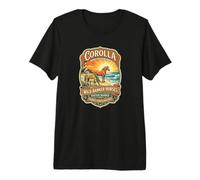 Corolla Wild Banker Horses North Carolina Outer Banks T-Shirt Haut de Gamme