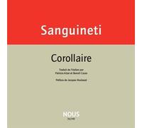 Corollaire - Edoardo Sanguineti - Nous Eds - broché - Poésie