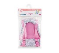 Corolle Porte-bébé Fleuri pour poupons 36/42 cm dès 3 ans Réglable Rose TU