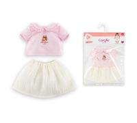 Corolle – Ensemble T-shirt & Jupe Petit Explorateur – Vêtement poupon 36 cm – dès 2 ans