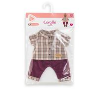 Corolle BB36 CHEMISE À CARREAUX & PANTALON PETIT EXPLORATEUR