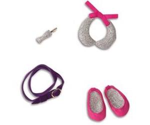 Corolle - blw61 - accessoire pour poupée - coffret accessoires paris en fête multicolore G