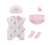 Corolle - Coffret Layette - Ensemble 6 pi?ces v?tements et accessoires pour poup?es Mon Grand Poupon 14""