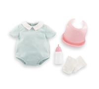 Corolle - Coffret Layette Nouveau-Né, Vêtement Poupon 42cm, dès 2 Ans, 9000160270