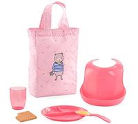 Corolle – Coffret repas 9000140690, 6 accessoires pour poupon 36/42 cm dès 2 ans