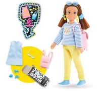 Corolle Girls - Coffret Zoé Shopping, poupée Mannequin, 6 Accessoires, 28cm, dès 4 Ans, 9000600100
