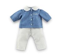 Corolle - Ensemble Blouse & Pantalon Rayé, Vêtement pour Poupée Ma 36 cm, dès 3 Ans, 9000213180