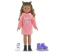 Corolle Girls - Coffret Melody Music & Mode, poupée Mannequin, 28cm, 4 Accessoir