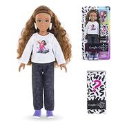 Corolle Girls - Coffret Melody Shopping, poupée Mannequin, 6 Accessoires, 28cm, dès 4 Ans, 9000600080