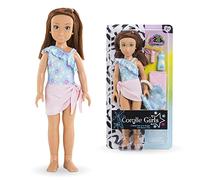 Corolle Girls - Coffret Zoé à la Plage, poupée Mannequin, 5 Accessoires, 28cm, dès 4 Ans, 9000600140